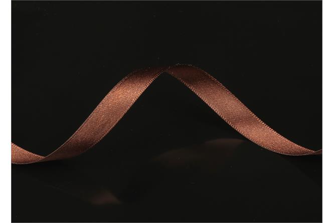 Bånd  "silke", Chocolate 10 mm x 100 m