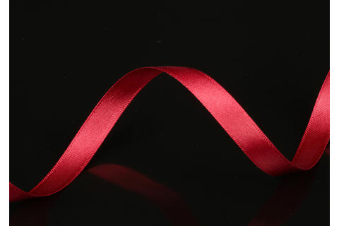 Bånd  "silke", Red Garnet 10 mm x 100 m