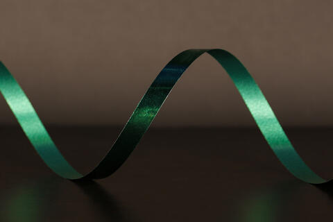 Bånd metallic, Green 10 mm x 250 m