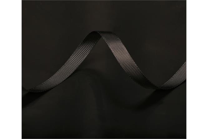 Bånd ribbet, Black 10 mm x 50 m