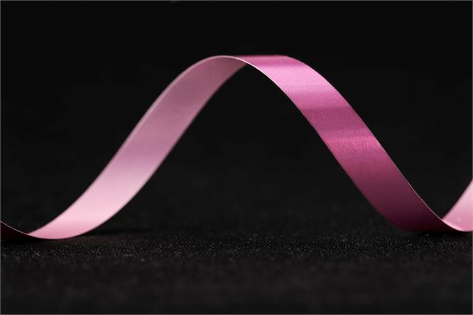 Bånd metallic, Pink 3 ruller # 10 mm x 250 m