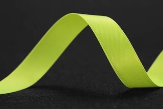 Bånd "silke", Neon Yellow 12 mm x 90 m