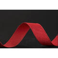 Bånd ribbet matt, Dark Red 15 mm x 90 m