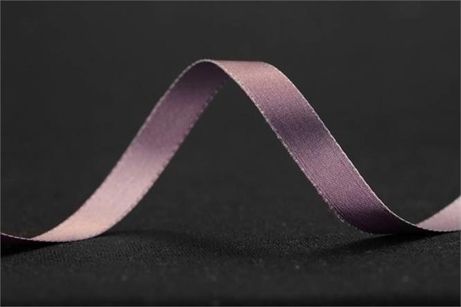 Bånd "silke" 2 farget, lavendel # 9 mm x 100 m
