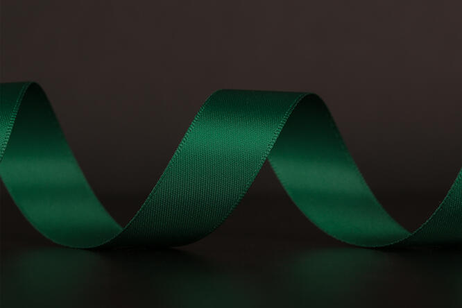 Bånd "silke", Forrest Green 18 mm x 90 m