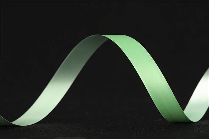 Bånd matt metallic, Light Green 3 rl.# 10 mm x 250 m