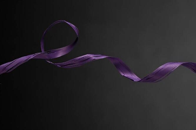 Bånd "Bast" syntet, Purple 13 mm x 200 m