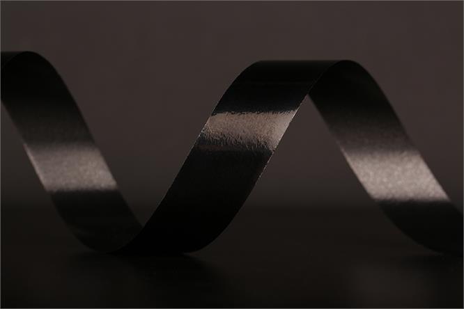 Bånd metallic, Black rull 19 mm x 100 m